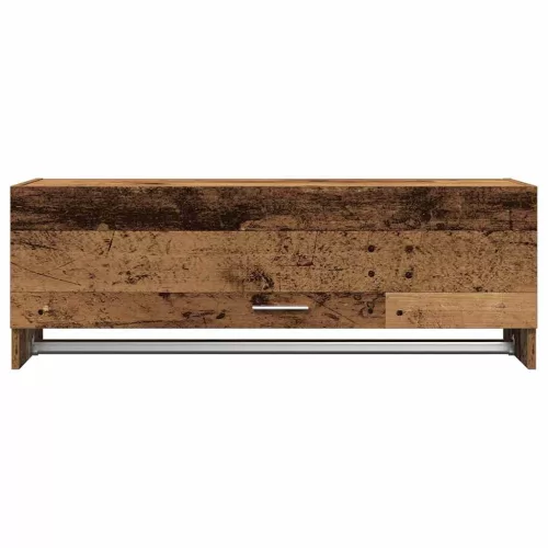Szekrény Régi fa 100x32,5x35 cm Gépelt fa