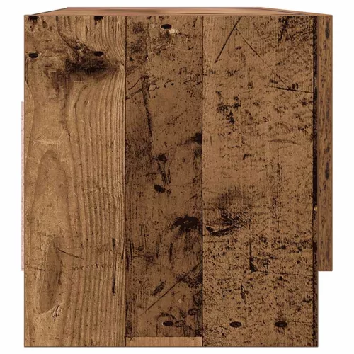 Szekrény Régi fa 100x32,5x35 cm Gépelt fa