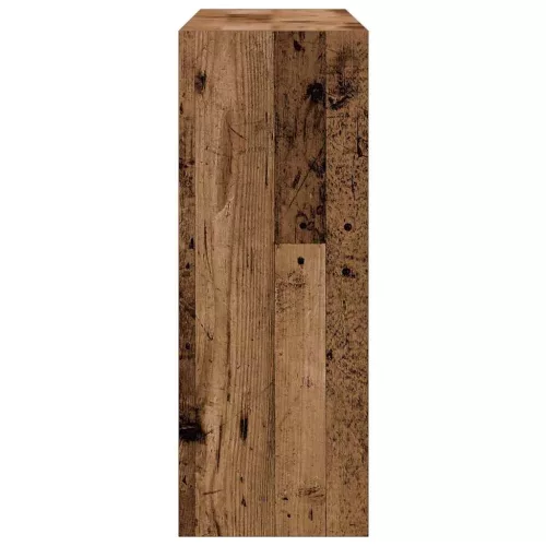 Szürke sonoma szerelt fa tálalóasztal 78 x 30 x 80 cm