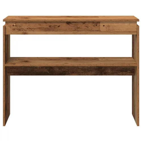 Szürke sonoma szerelt fa tálalóasztal 80x30x102 cm
