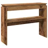 Szürke sonoma szerelt fa tálalóasztal 80x30x102 cm