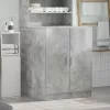 Betonszürke mosógépszekrény 70,5 x 71,5 x 91,5 cm