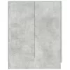 Betonszürke mosógépszekrény 70,5 x 71,5 x 91,5 cm