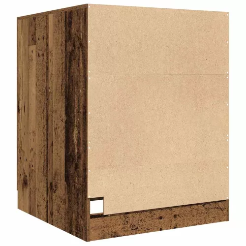Antik fa színű mosógépszekrény 70,5 x 71,5 x 91,5 cm