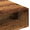 Antik fa színű szerelt dohányzóasztal 105 x 55 x 32 cm