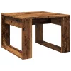 Antik fa színű szerelt fa kisasztal 50 x 50 x 35 cm
