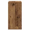 Antik fa színű szerelt fa cipősszekrény 60 x 35 x 70 cm