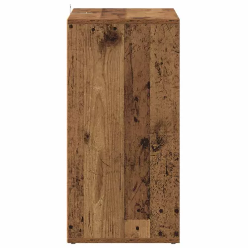 Antik fa színű szerelt fa cipősszekrény 60 x 35 x 70 cm