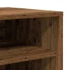 Antik fa színű szerelt fa cipősszekrény 60 x 35 x 70 cm