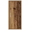 2 db antik fa színű szerelt fa cipősszekrény 32 x 35 x 70 cm