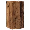 Sarokszekrény antik fa 33x33x67 cm szerelt fa