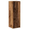Antik fa szerelt fa sarokszekrény 33 x 33 x 100 cm