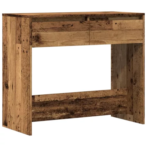 Szürke sonoma szerelt fa tálalóasztal 89x41x76,5 cm