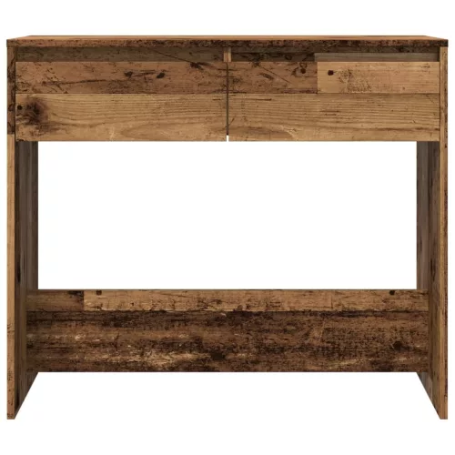 Szürke sonoma szerelt fa tálalóasztal 89x41x76,5 cm