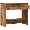 Szürke sonoma szerelt fa tálalóasztal 89x41x76,5 cm