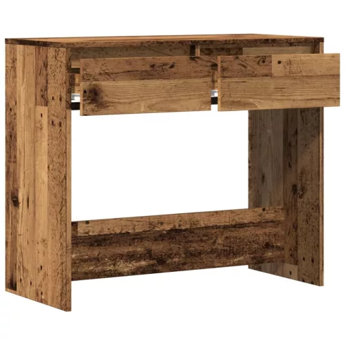 Szürke sonoma szerelt fa tálalóasztal 89x41x76,5 cm