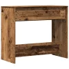 Szürke sonoma szerelt fa tálalóasztal 89x41x76,5 cm