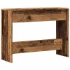Szürke sonoma szerelt fa tálalóasztal 100x35x76,5 cm
