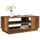Antik fa színű szerelt fa dohányzóasztal 102 x 55 x 43 cm
