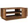 Antik fa színű szerelt fa dohányzóasztal 102 x 55 x 43 cm
