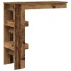 Fali bárasztal Régi fa 102x45x103,5 cm Gépi fa