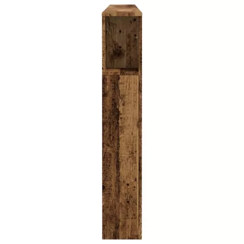 Antik fa színű szerelt fa áthidalószekrény 200x18,5x102,5 cm