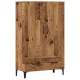 Highboard régi fa 70x31x115 cm gépesített fa