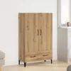 Highboard artisan tölgy 70x31x115 cm gépi úton előállított fa