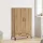 Highboard artisan tölgy 70x31x115 cm gépi úton előállított fa