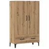 Highboard artisan tölgy 70x31x115 cm gépi úton előállított fa