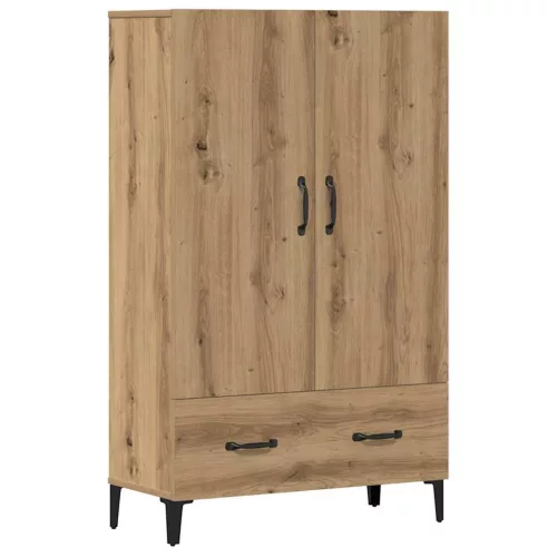 Highboard artisan tölgy 70x31x115 cm gépi úton előállított fa