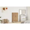 Highboard artisan tölgy 70x31x115 cm gépi úton előállított fa