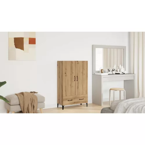 Highboard artisan tölgy 70x31x115 cm gépi úton előállított fa