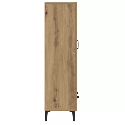 Highboard artisan tölgy 70x31x115 cm gépi úton előállított fa