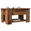 Antik fás szerelt fa dohányzóasztal 79 x 49 x 41 cm