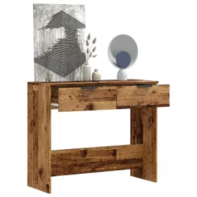 Konzolasztal Régi fa 90x36x75 cm Gépelt fa