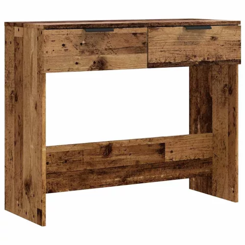 Konzolasztal Régi fa 90x36x75 cm Gépelt fa