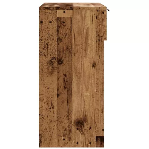 Konzolasztal Régi fa 90x36x75 cm Gépelt fa