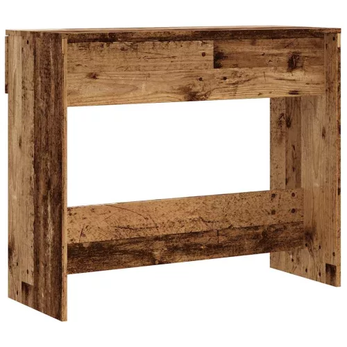 Konzolasztal Régi fa 90x36x75 cm Gépelt fa