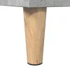 Betonszürke szerelt fa fürdőszobaszekrény 30 x 30 x 190 cm