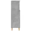 Betonszürke szerelt fa fürdőszobaszekrény 30 x 30 x 100 cm