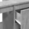 Betonszürke szerelt fa mosdószekrény 65 x 33 x 60 cm