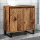 Antik fa színű szerelt fa fürdőszobaszekrény 58 x 33 x 60 cm