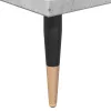 Betonszürke szerelt fa fürdőszobaszekrény 65 x 33 x 60 cm