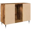 Antik fa színű szerelt fa mosdószekrény 80 x 33 x 60 cm