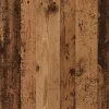 Antik fa színű szerelt fa hanglemezszekrény 84,5x38x48 cm