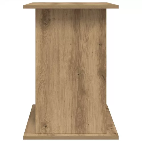 Kézműves tölgyfa akváriumállvány 101 x 41 x 58 cm rétegelt fából