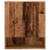 Fali szekrény régi fa 60x31x70 cm gépelt fa