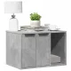 Betonszürke szerelt fa macskaalomdoboz 60 x 40 x 40 cm