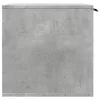 Betonszürke szerelt fa macskaalomdoboz 60 x 40 x 40 cm
